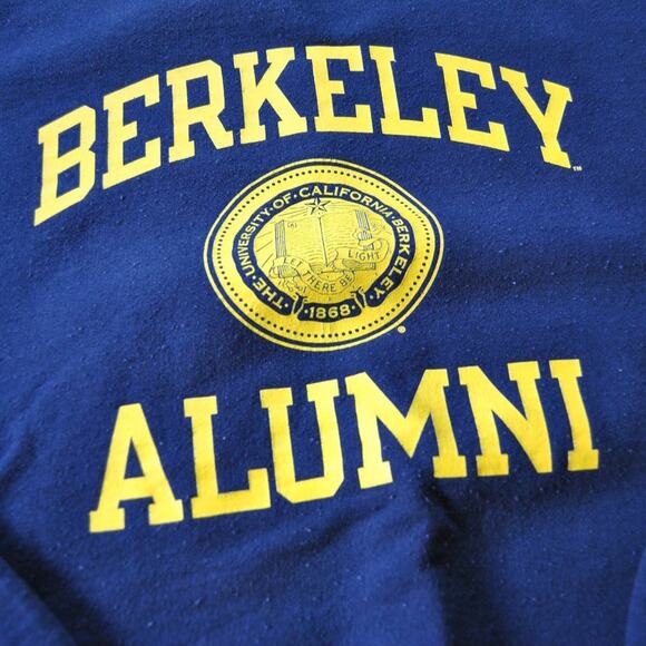 Berkley Alumni Small Blue & Yellow Champion Crewneck Sweater - Picture 3 of 10